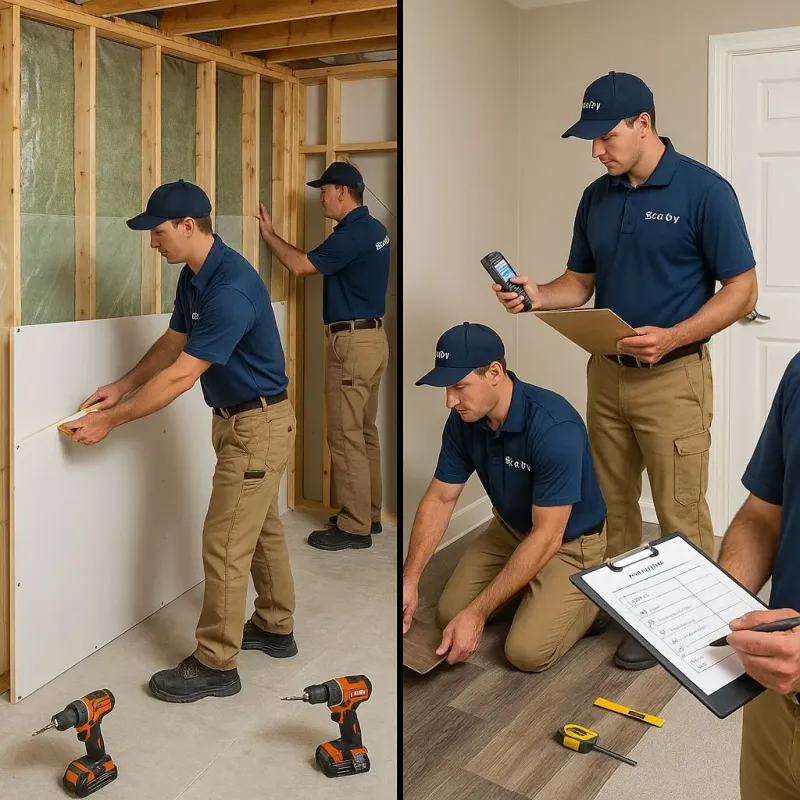 Repairs and Reconstruction process in Bernardsville, NJ