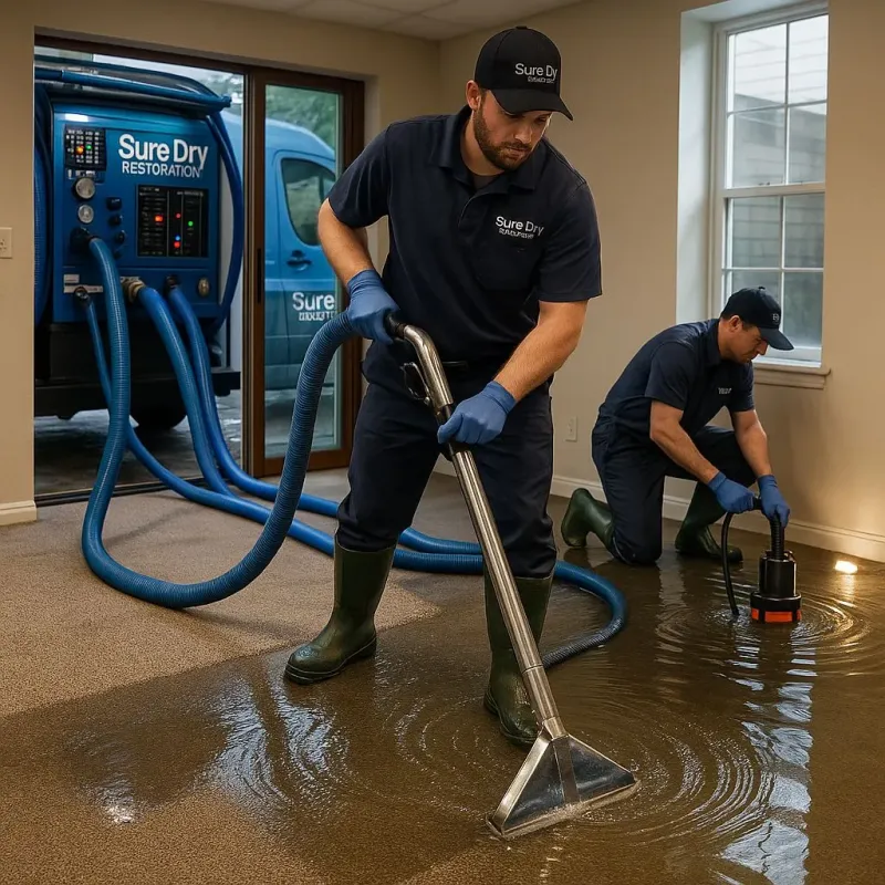 Water Extraction and Removal process in Bernardsville, NJ